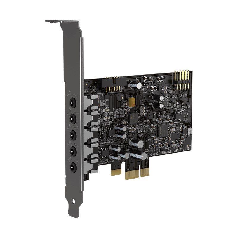 Sound Blaster Audigy Fx V2 – 配有SmartComms Kit套件的可升级高解析