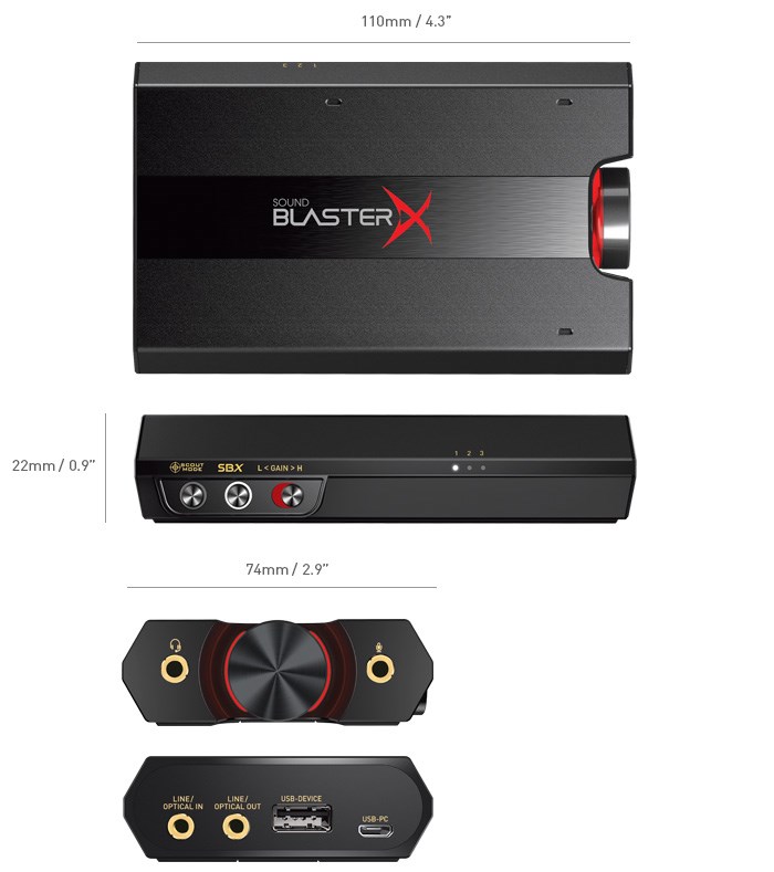 Sound Blasterx G5 Sound Blaster 创新科技 中国